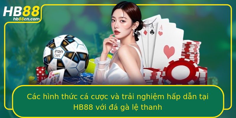 Các hình thức cá cược và trải nghiệm hấp dẫn tại HB88 với đá gà lệ thanh