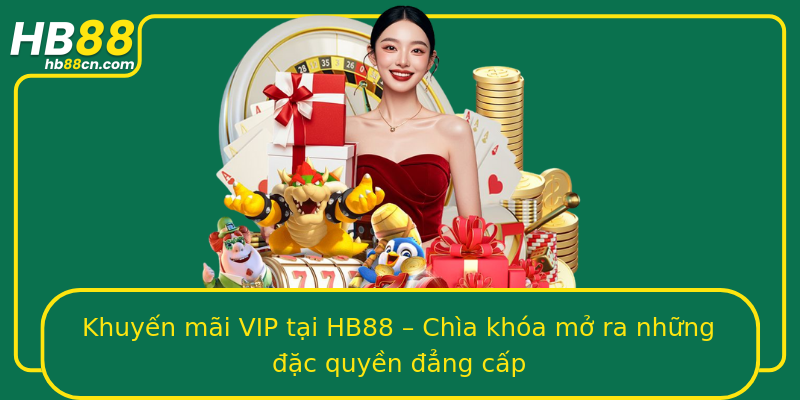 Khuyến mãi VIP tại HB88 – Chìa khóa mở ra những đặc quyền đẳng cấp